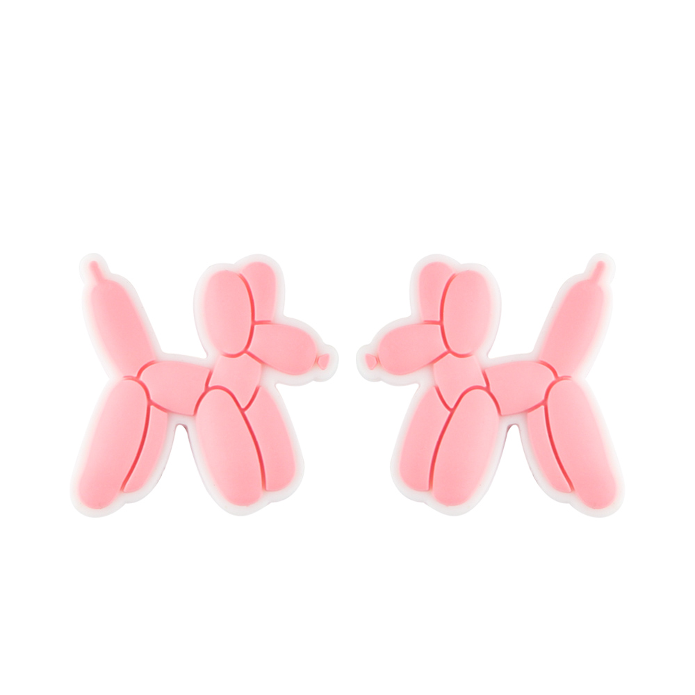 Chien ballon Perle focale Rose Bonbon SA213