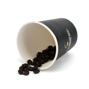 Gobelet à café en papier biodégradable écologique à double paroi, isolé et épaissi, de qualité alimentaire, certifié HACCP, personnalisable - Product Image 2