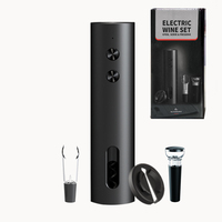 Tire-bouchon électrique automatique professionnel tendance 2025 – Ensemble d'accessoires pour ouvre-bouteille à vin