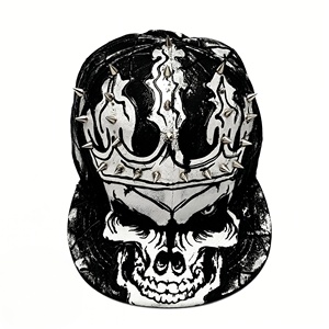 Wecodo OEM ODM <span class=keywords><strong>Gorra</strong></span> <span class=keywords><strong>de</strong></span> Béisbol Personalizada <span class=keywords><strong>de</strong></span> Alta Calidad con Pedrería, Perlas y Bordado 3D, Etiqueta Tejida, Impresión Serigráfica - Product Image 1