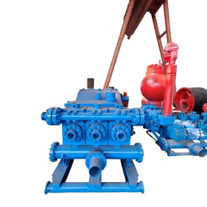 مضخة طين واحدة ثلاثية الأداء عالية الأداء مع ولجهاز الحفر ولصيانة الآبار من المصنع مباشرة لجميع الأجزاء الأساسية - Product Image 3