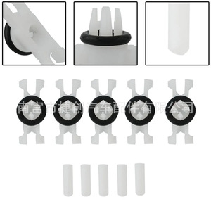 Clips de fixation pour gouttière de toit Bmw série 3 E46, 51138204858 51134501967, attaches en plastique pour réparation et remplacement - Product Image 4