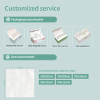 Serviette en coton jetable pour le visage, 20*20 cm, carrée, à usage unique, pour le nettoyage du visage et le démaquillage