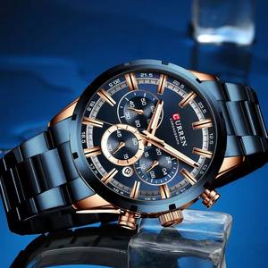Reloj CURREN 8355 de Moda para Hombre, Reloj de Cuarzo Cronógrafo Deportivo de Lujo de Acero Inoxidable de Primera Marca para Hombre, Relogio Masculino - Product Image 2