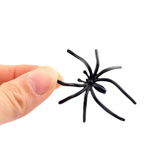Accessoires en coton en forme de toile d'araignée, anneau lumineux dans le noir, décoration d'Halloween pour maison hantée, salle d'évasion, aménagement de lieux - Product Image 5