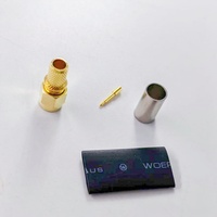 Conector Coaxial SMA Macho (plug) para Cable LMR240 CNT240 de Baja Pérdida