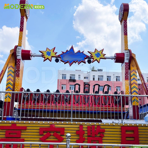 Atracción de Feria con 20 Asientos, Juego Mecánico de Giro, Equipo de Entretenimiento al Aire Libre para Adultos - Product Image 4