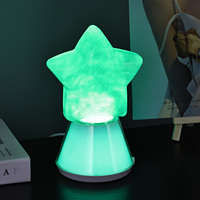 Nouvellement conception enfant cadeau rvb plastique étoile jouet 3d nuageux couleur changeante fête décor veilleuses