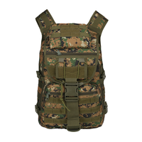 Sac à dos tactique de sport extérieur 35L, durable, imperméable, camouflage tendance, élégant, pour l'escalade, la montagne, la chasse