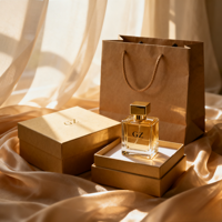 Stock d'usine : flacons de parfum en verre vides rectangulaires distinctifs de 30 ml, 50 ml et 100 ml. Boîtes d'emballage et bou