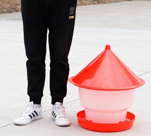 Nouvelle condition 20kg mangeoire à oiseaux en plastique rouge et blanc à l'épreuve des écureuils mangeoires et abreuvoirs pour animaux - Product Image 5