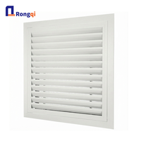 Grille d'aération et panneau d'accès à charnières en aluminium avec filtre, installation facile, amovible pour la ventilation