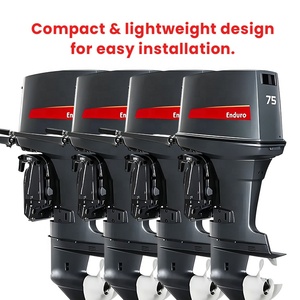 Nouveau moteur de bateau à essence 75 CV 2 temps CDI 698 cm³ 3 cylindres, qualité OEM, vente en gros directe d'usine - Product Image 2
