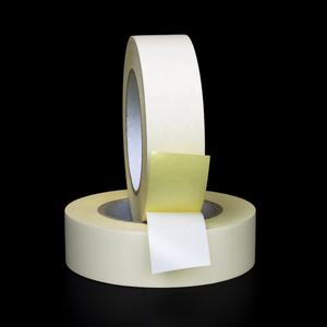 2- Pita Perekat Kain Asetat Isolasi Listrik Tahan Panas Suhu Tinggi Warna Putih Tahan Api untuk Kabel Harness - Product Image 3