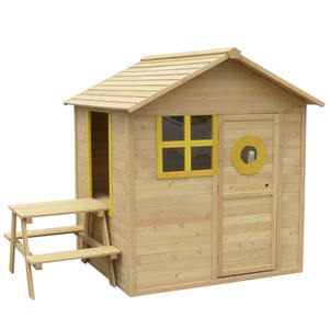 مسرح خشبي للأطفال من الشركة المصنعة للمسرح مزود بشريحة - Product Image 2