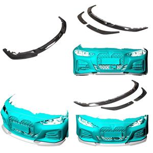 Alerones Delanteros de Fibra de Carbono Seca G22 para <span class=keywords><strong>BMW</strong></span> G22 G23 <span class=keywords><strong>430i</strong></span> 440i <span class=keywords><strong>M</strong></span> <span class=keywords><strong>Sport</strong></span> <span class=keywords><strong>2020</strong></span> 2021 - Product Image 2