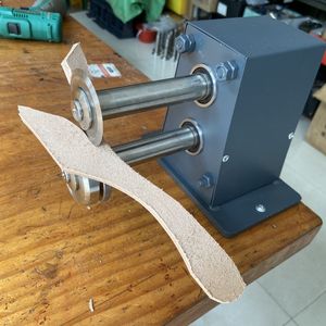 Máquina de Corte y Recorte para Diversos Materiales: Cuero, EVA, Goma, Poliuretano, Entresuela, Fabricación <span class=keywords><strong>Artesanal</strong></span> de Suelas de Zapatos de Cuero - Product Image 5