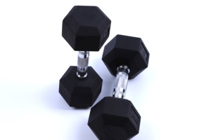 Hot Sale Hexagon Rubber Coated Dumbbell Gym Use <strong>Home</strong> Use <strong>Weightlifting</strong> Dumbbell <strong>for</strong> Man Dumb Bell <strong>Set</strong> - Product Image 4