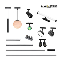 Nouveaux spots sur rail magnétique DC48V basse tension personnalisables en usine, système Tuya Zigbee dimmable, éclairage LED sur rail magnétique