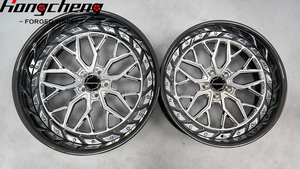 Jantes forgées en alliage 2 ou 3 <span class=keywords><strong>pièces</strong></span> sur mesure 5x114.3 5x130 5x120 5x112 de 18, 19, 20, 22, <span class=keywords><strong>24</strong></span> pouces à déport profond pour GTR BMW - Product Image 5