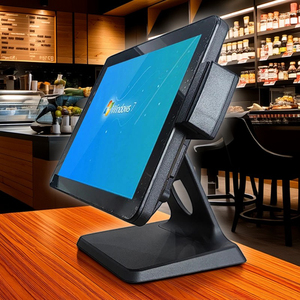 S900c màn hình cảm ứng POS hệ thống bán lẻ tùy chỉnh tiền mặt đăng ký POS Máy kim loại cơ sở với lỗ - Product Image 4
