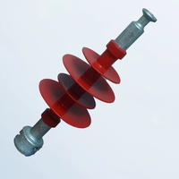 Aislante de Suspensión Compuesto de Silicona y Caucho FXBW4-10 10kV para Líneas de Transmisión y Distribución de Energía de Alto Voltaje