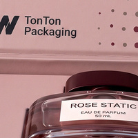 Boîte cadeau personnalisée rose pour eau de toilette et boîte magnétique pour parfum avec boîte de présentation en papier pour emballage de parfum