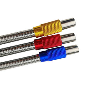 Flexible Metal <b>Shaft</b> Extension Rods 250mm 300mm Steel Drill Accessories With Bearing For Cordless Drills - Product Image 2