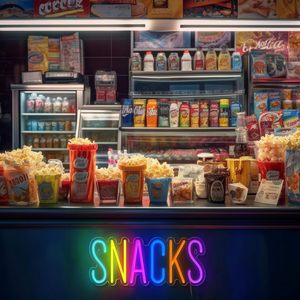 Enseigne néon « Snacks » en acrylique, décoration murale pour boutiques et cafés, lumière néon colorée à intensité variable, alimentée par USB - Product Image 6