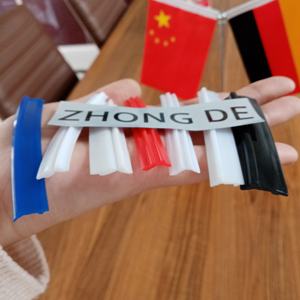 ยางรองกันฝุ่นสำหรับเครื่อง CNC รุ่น C2 สำหรับปัดน้ำมันหล่อลื่นบนรางเหล็กแบบยืดหดได้ - Product Image 2