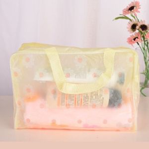 <b>Toiletry</b> Bag <b>Storage</b> Rectangle 1-3L PVC Transparent Cute Bathroom Travel Use - Product Image 4