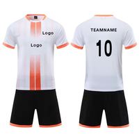 Ensemble de maillots de football personnalisés pour hommes, nouveau style, sublimation intégrale, avec impression du nom de l'équipe 'tracksuit'