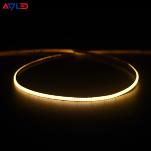 12V 3mm 528LEDS 3000K 4000K 6500K White COB LED Strip for Home Decor Cabinet Ceiling Lighting - Product Image 1