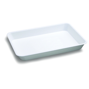 Belli E Forti BF0060BN Bandeja Resistente para Catering y Servicio de Alimentos 300x200x40mm Blanca de PP para Uso Promocional de Italia - Product Image 1