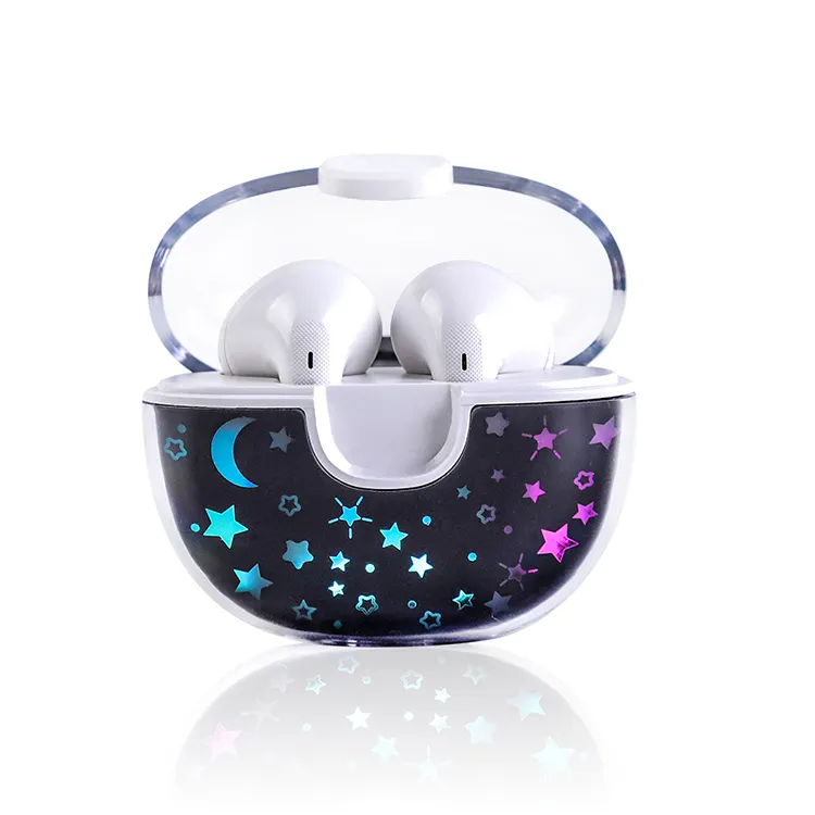 Hifi Earbuds HiFi HD Call Type-C Tws Earbuds Consumer Electronics Wireless Headsets Accessories LED Light Earphone Headphones