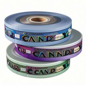 Rollo de película de embalaje automático con logotipo personalizado, rollo de película laminada de papel de aluminio termosellado para aperitivos/galletas/dulces - Product Image 4