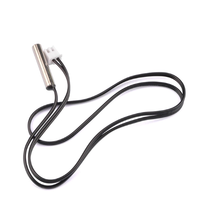 Termistor NTC Seri Standar dengan Akurasi 1% Sensor Suhu 10K Pin PC & Kabel untuk Pendingin Udara dan Refrigerasi