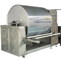 Sécheur à tambour unique en acier inoxydable pour tissus non tissés et amidon, machine de séchage continu prête à l'emploi (RTS), certifiée CE