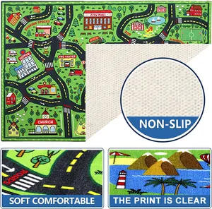 Wholesale Modern play mats kids non-toxic Kids Room Carpets and Rugs Outdoor kid rug