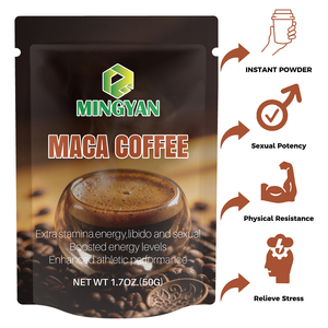 OEM/ODM Poudre de café instantané au maca noir et au collagène, stimulant d'énergie, de libido et de résistance, équilibre hormonal pour les amateurs de sport - Product Image 3