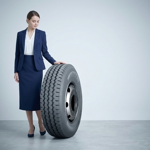 ยางรถบรรทุกเรเดียลแบบกึ่งห่วง ยางหนักสำหรับเอเชีย AZ589 รุ่นใหม่ 7.50R17 - Product Image 1
