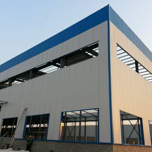 Atelier préfabriqué personnalisé Entrepôt préfabriqué de stockage de structures en acier Entrepôt de bâtiments en acier <span class=keywords><strong>métallique</strong></span> - Product Image 2