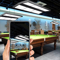 Haute Qualité En Gros LED Shadowless Lustre Snooker Table De Billard Lumières Chambre Suspendue Billard Lampe De Table