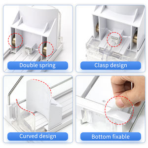 Étagère à bouteilles de boissons à ressort profond, distributeur de canettes, plateau pour réfrigérateur, organisateur de boissons de haute qualité pour réfrigérateur - Product Image 4