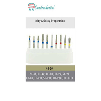 Kit de fraises dentaires polyvalentes Offres Spéciales fraises diamantées à faible teneur en carbure Instrument d'hygiène buccale et pratique