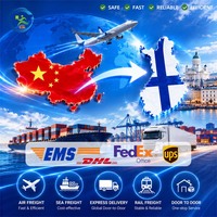 Zuverlässiger Logistikagent FCL-Versandagent von China nach Norwegen Schweden Finnland Polen Belgien DDP DDU Schneller Spediteur