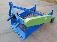 Machines de récolte de pommes de terre à une rangée montées sur tracteur/petite pelleteuse de patates douces/tracteur de marche récolteuse d'arachides