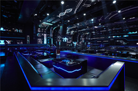 Appliques murales Led commerciales Design d'intérieur Strip Club Meubles Discothèque Salon Lumineux Bar Table Ktv Box Night Club Canapé