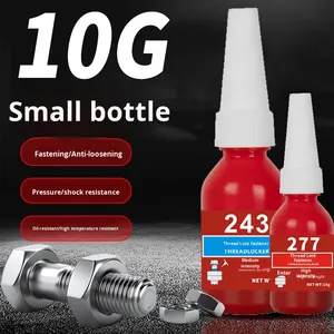 10ml a basso prezzo Threadlocker 222 242 243 262 270 271 272 277 290 filo adesivo <span class=keywords><strong>blu</strong></span> rosso Threadlocker colla anaerobica - Product Image 5