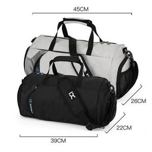 High Quality Polyester Sports Duffel <b>Gym</b> Bag with Shoe Basketball Compartment - Product Image 6